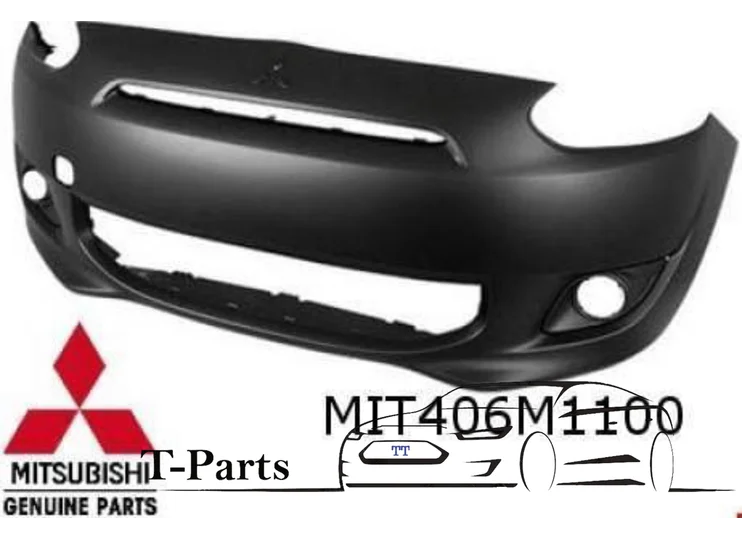 Mitsubishi space star voorbumper origineel NIEUW bumper 2012+