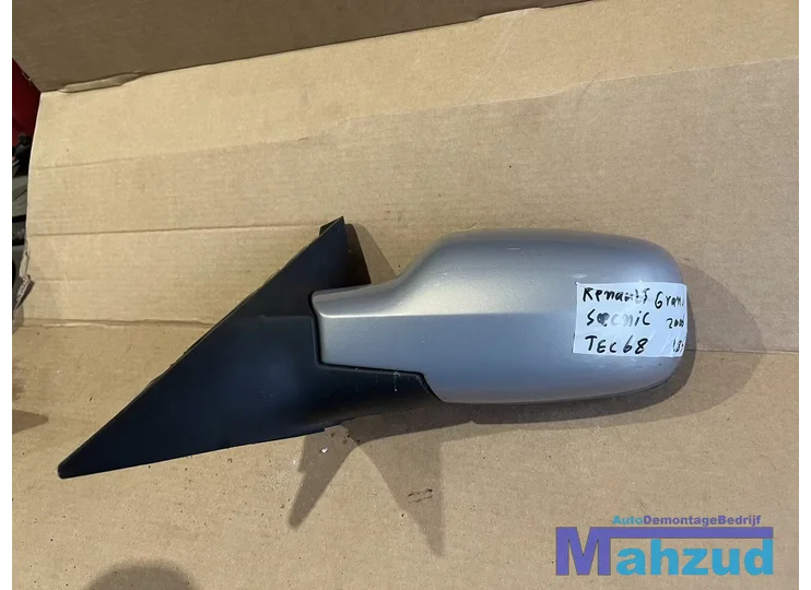 RENAULT SCENIC 2 Links grijs spiegel buitenspiegel
