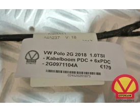 vw-polo-2g-kabelboom-pdc-+-6x-pdc-parkeersensor-2g0971104a — foto 2