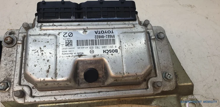motorcomputer-ecu-aygo-107-c1-toyota-startset-896610h022-startonderbreker-origineel-gebruikt-2006-2014 — foto 4