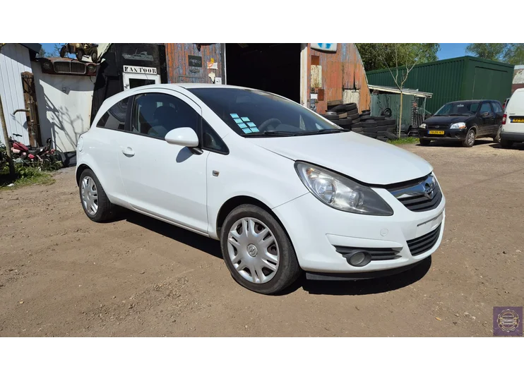 Opel Corsa D Hatchback 2006-07 / 2014-08 kleur code 10v wit