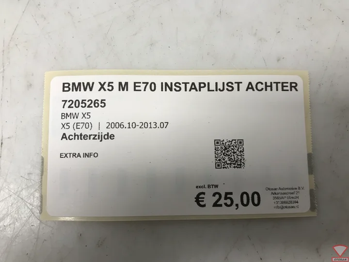 bmw-x5-m-e70-instaplijst-achter-x5m-origineel!-7205265 — foto 2