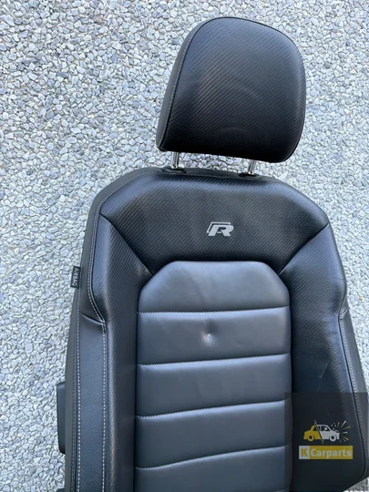 interieur-vw-golf-7-r-r20-ledercarbon-links-passagiers-stoel — foto 2