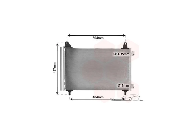 opel corsa f airco condensor peugeot 208 2008 koelerpakket