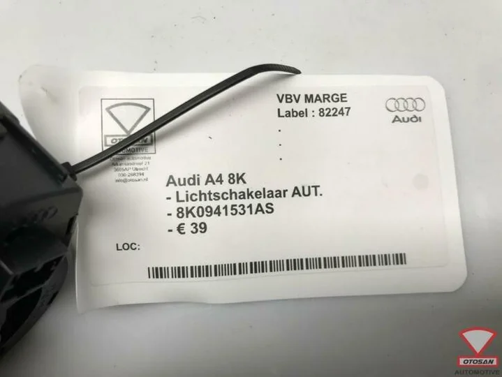 audi-a4-8k-lichtschakelaar-aut.-8k0941531as — foto 2