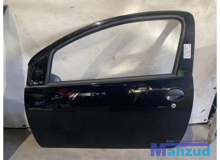 TOYOTA AYGO Zwart 211 links linker deur portier 2005-2014