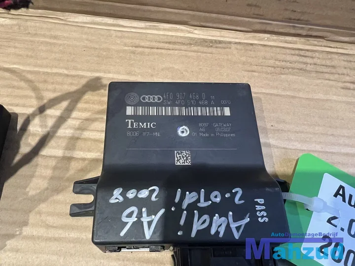 audi-a6-c6-contactslot-set-met-ecu-20052011 — foto 4