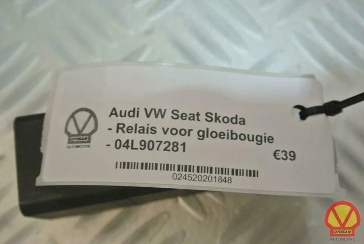 audi-vw-seat-skoda-relais-voor-gloeibougie-04l907281 — foto 3