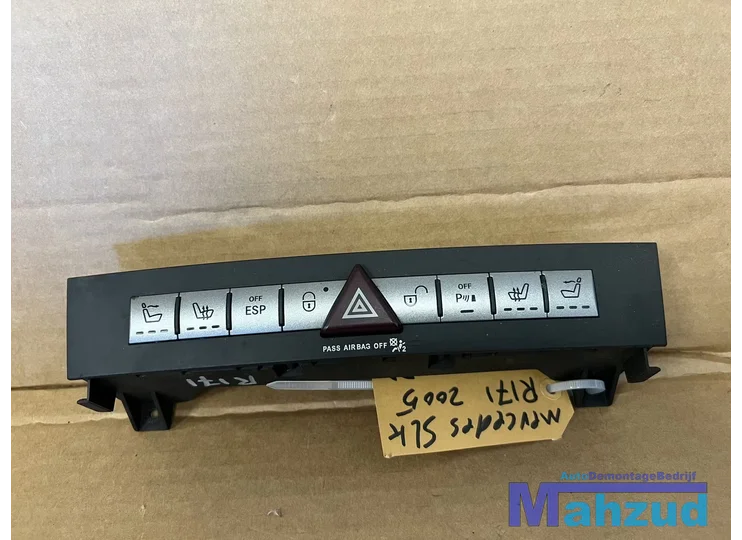 mercedes-slk-r171-dashboard-midden-alarm-schakelaar-20042011