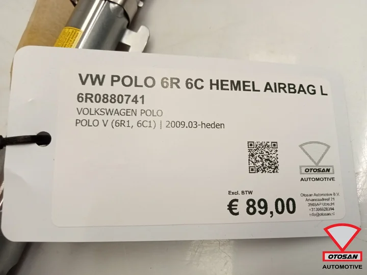 vw-polo-6r-6c-hemel-airbag-hemelairbag-links-6r0880741 — foto 4