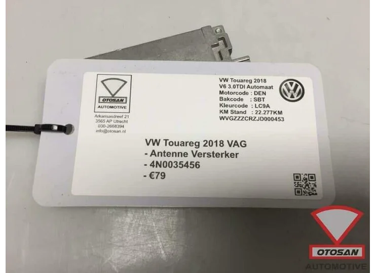 VW Touareg 2018 VAG Antenne Versterker 4N0035456
