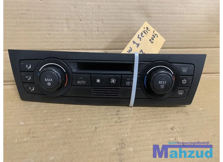 BMW 1 SERIE E87 E81 Kachel airco paneel 2001