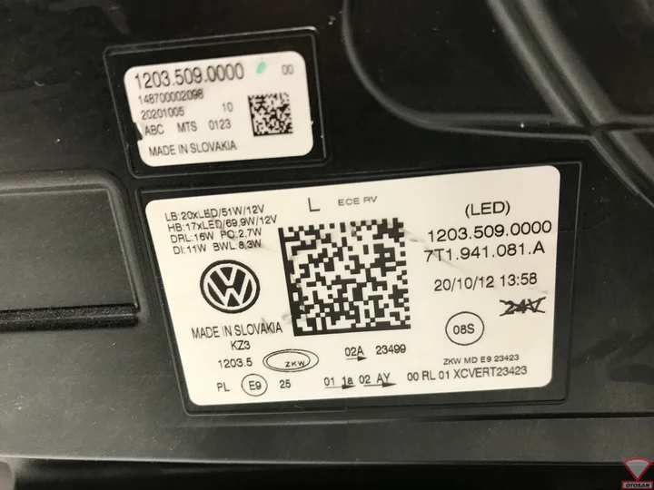 vw-transporter-t7-iq-light-vol-led-koplamp-links-7t1941081a — foto 5