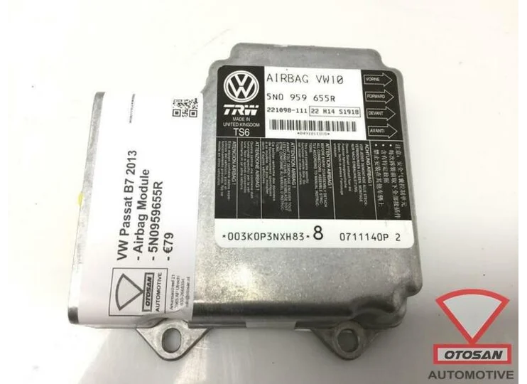 vw passat b7 2013 airbag module 5n0959655r