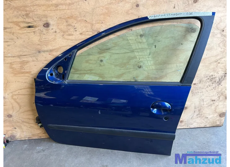 PEUGEOT 206 SW STATION Blauw EGE links voor deur