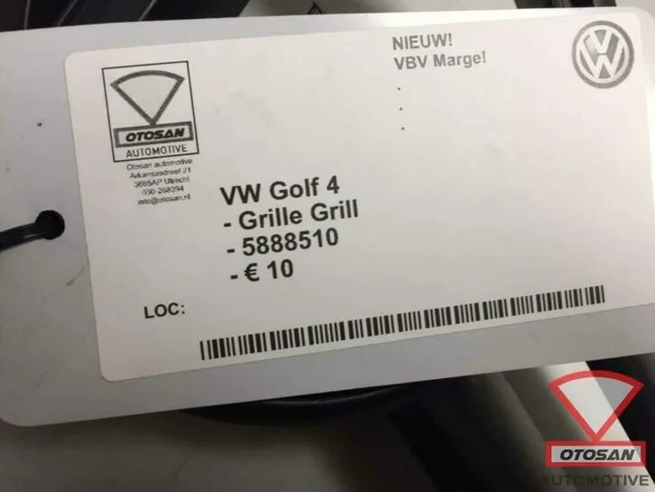 vw-golf-4-grille-grill-nieuw!-5888510 — foto 3