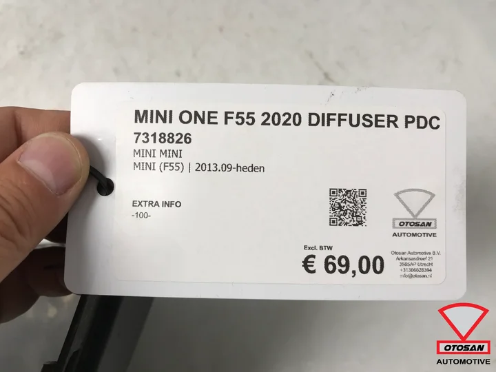 mini-one-f55-2020-achterbumper-diffuser-pdc-7318826 — foto 2