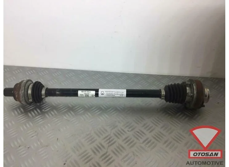 audi a3 8v facelift aandrijfas rechts achter 5q0501204a