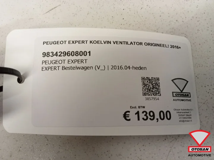 peugeot-expert-koelvin-ventilator-origineel-2016 — foto 6