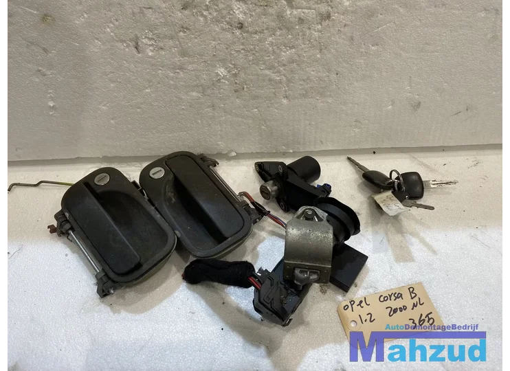 OPEL CORSA B Contact slot set met 3 sleutels 1994-1999