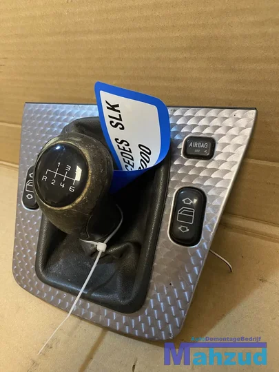 mercedes-slk-r170-zilver-pook-raam-schakelaar-middenconsole-kap — foto 3