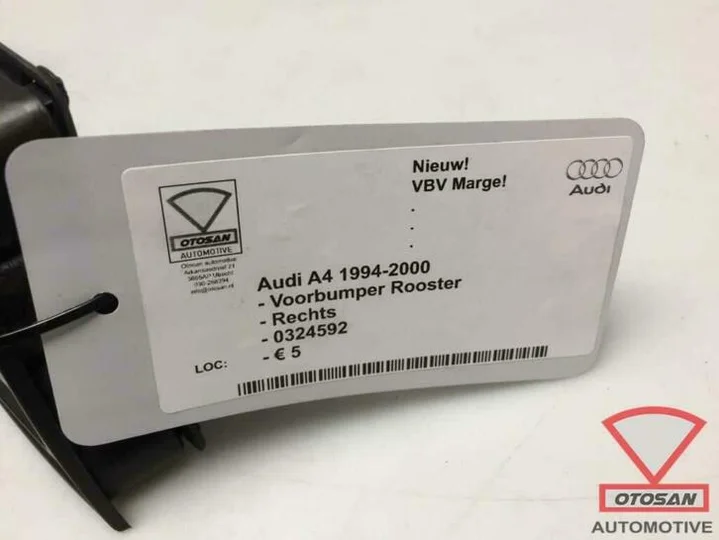audi-a4-1999-voorbumper-rooster-rechts-nieuw!-0324592 — foto 2