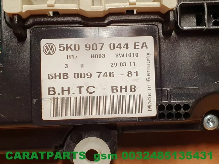 5k0907044ea-golf-6-kachel-bedieningspaneel-scirocco-touran — foto 7