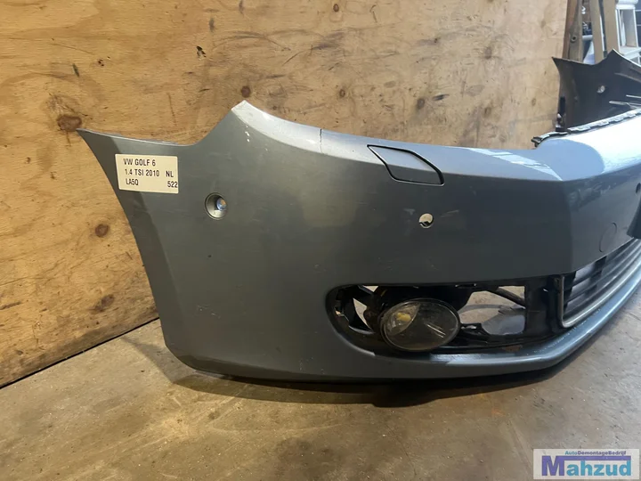 vw-golf-6-blauw-la5q-voorbumper-met-pdc-en-sproeier — foto 7