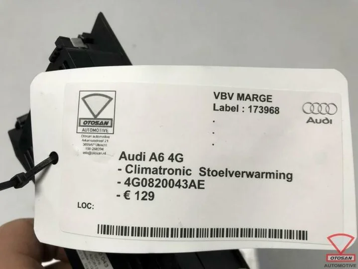 audi-a6-4g-climatronic-stoelverwarming-4g0820043ae — foto 3