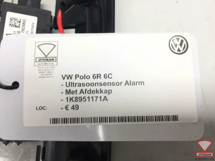vw-polo-6r-6c-ultrasoonsensor-alarm-met-afdekking-1k8951171a — foto 3