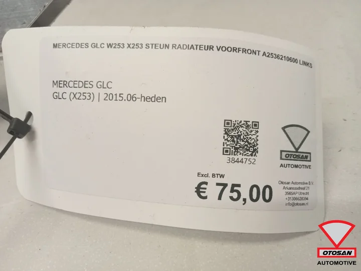 mercedes-glc-w253-x253-steun-radiateur-voorfront-a2536210600-links — foto 4