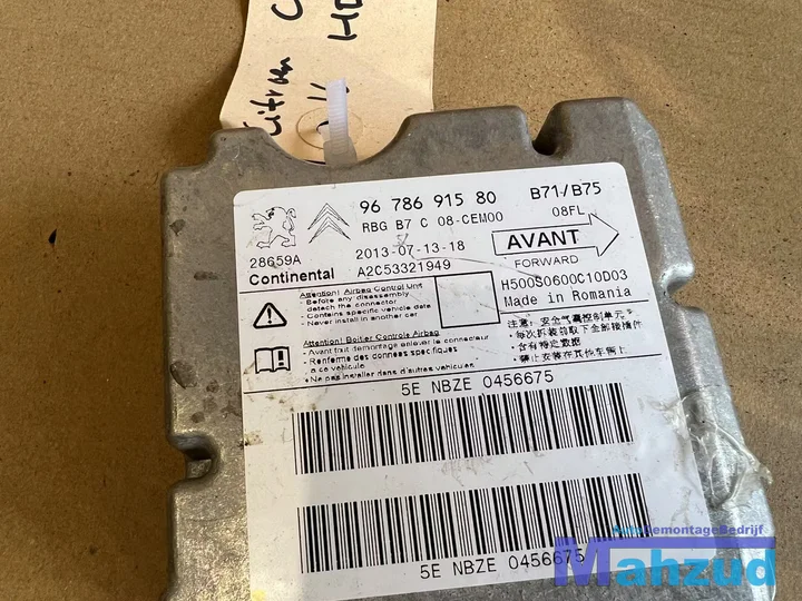 citroen-c4-2-berline-nc-airbag-module-20092016-9678691580 — foto 2