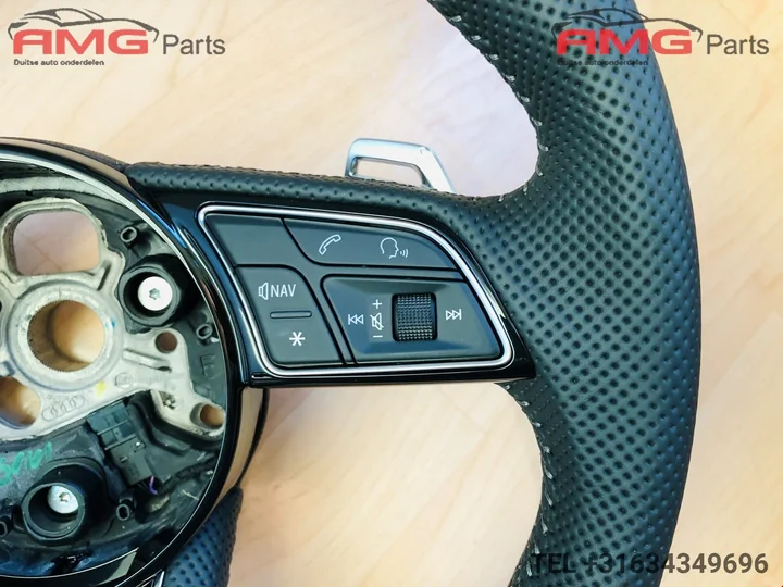 audi-rs-s-line-stuur-a3-s3-s4-a4-s4-s5-a5-8w-performance-leer — foto 3