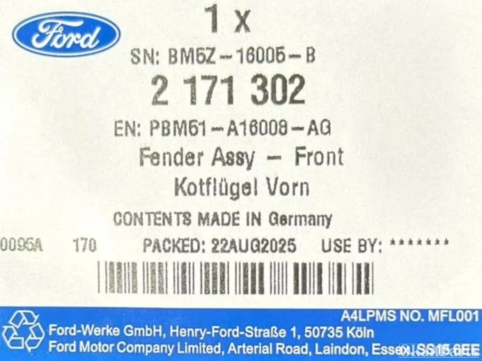ford-focus-iii-rechter-zijscherm-voorscherm-rechts-2171302 — foto 3