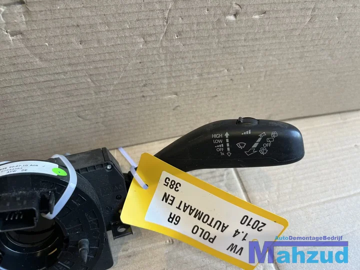 vw-polo-6r-combi-schakelaar-sleepring-ruitenwisser-knipperlicht — foto 3