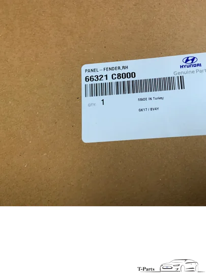 hyundai-i20-rechts-spatbord-zijscherm-voorscherm-66321c8000 — foto 3