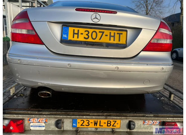 MERCEDES CLK W209 Silver 744 rear bumper pdc 2002-2009