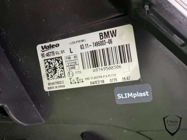 links-koplamp-bmw-x1-f48-f49-volledige-led-7495003-749500306 — foto 5