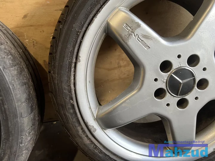 mercedes-clk-w209-amg-velgen-18-inch-5x112-666-breedset — foto 9