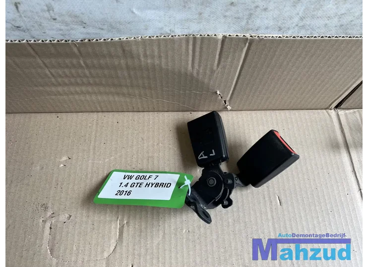 VW GOLF 7 Gordel sluiting dubbel links achter 2012-2021