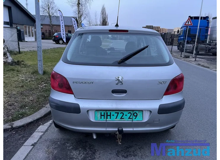 PEUGEOT 307 Zilver grijs EYCC achterklep 2000-2009