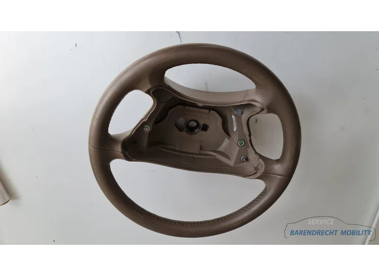 mercedes-w209-w211-w219-clk-e-cls-klasse-stuur-stuurwiel-leder-lederen-beige-a2304600503-origineel-goede-staat-gebruikt-209-a209-s211-c219-2001-2002-2003-2004-2005-2006-2007-2008-2009-2010-2011-gebruikt-barendrecht-mobility-service
