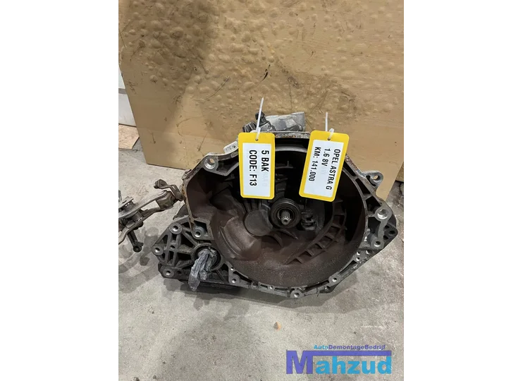OPEL ASTRA G 1.6 8V Versnellingsbak F13 gearbox 1998-2004