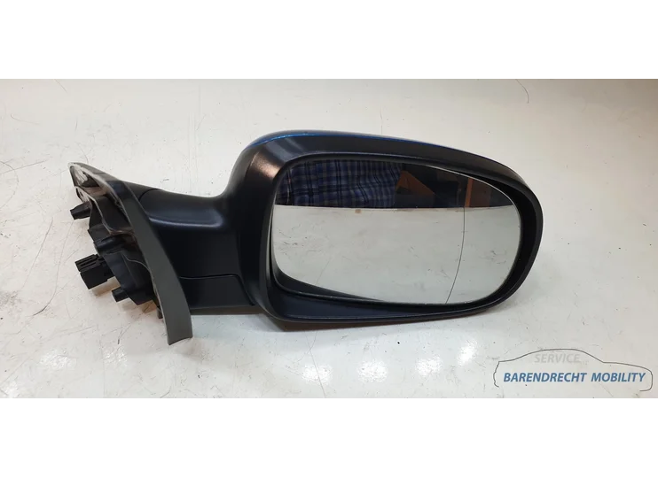 Rétroviseur extérieur Opel Tigra B TT TwinTop 5-PINS côté passager droit 468435664 bleu métallisé original utilisé 2005 / 2010