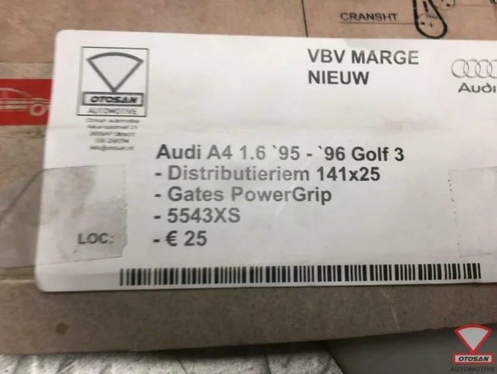 audi-a4-4.6-1995-1996-golf-3-distributieriem-141x25-gates-po — foto 2