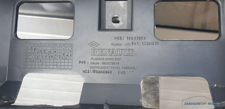 dashboard-renault-clio-iv-passagiersairbag-stuurairbag-airbag-origineel-gebruikt-2012-2018 — foto 19