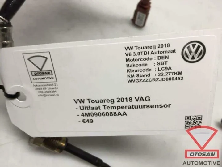 vw-touareg-2018-vag-uitlaat-temperatuursensor-4m0906088aa — foto 2
