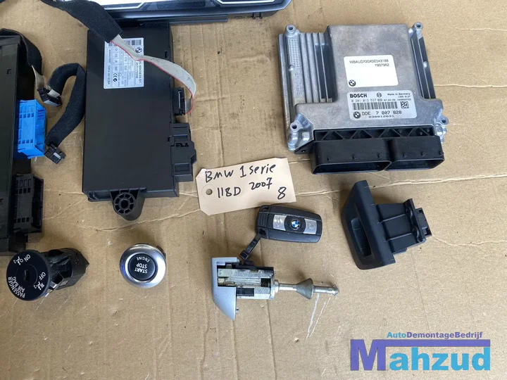 bmw-1-serie-e87-contactslotset-met-ecu-compleet-startset — foto 4