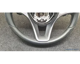leder-stuurwiel-w205-cklasse-mercedes-0005605003-flippers-stuurwielbediening-origineel-gebruikt-2015-2020 — foto 4