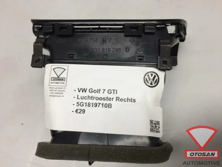 vw-golf-7-gti-luchtrooster-rechts-dashboard-5g1819710b — foto 3